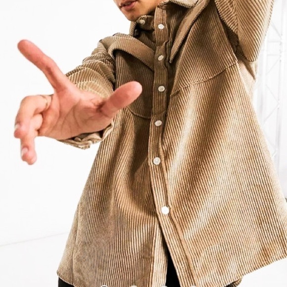 Reclaimed Vintage Shacket, Size Medium - Picture 2 of 15